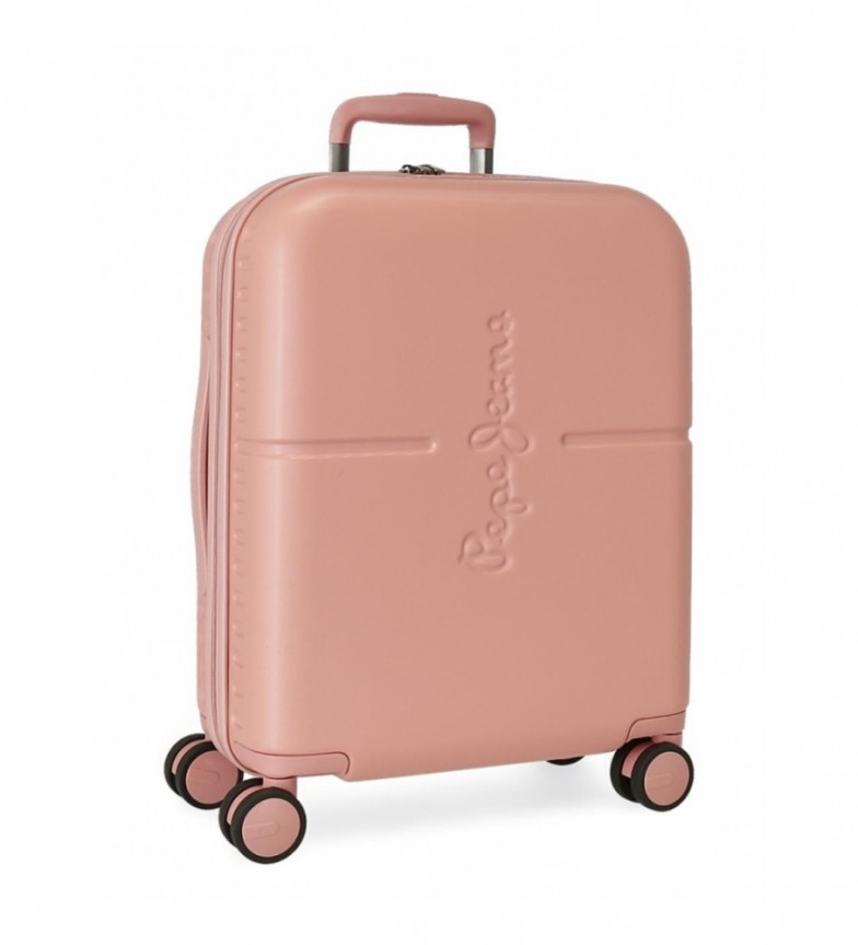 Pepe Jeans Maleta de cabina Highlight Rosa -40x55x20-