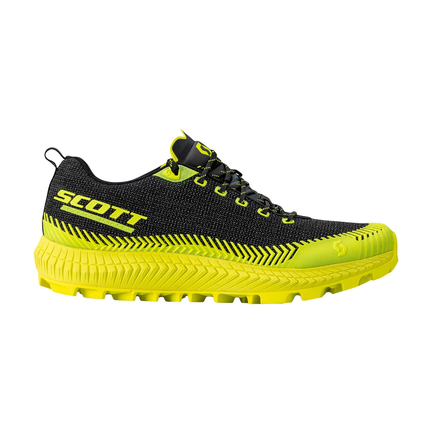 Scott Supertrac Ultra RC Zapatillas Trail Running Mujer Black/Yellow