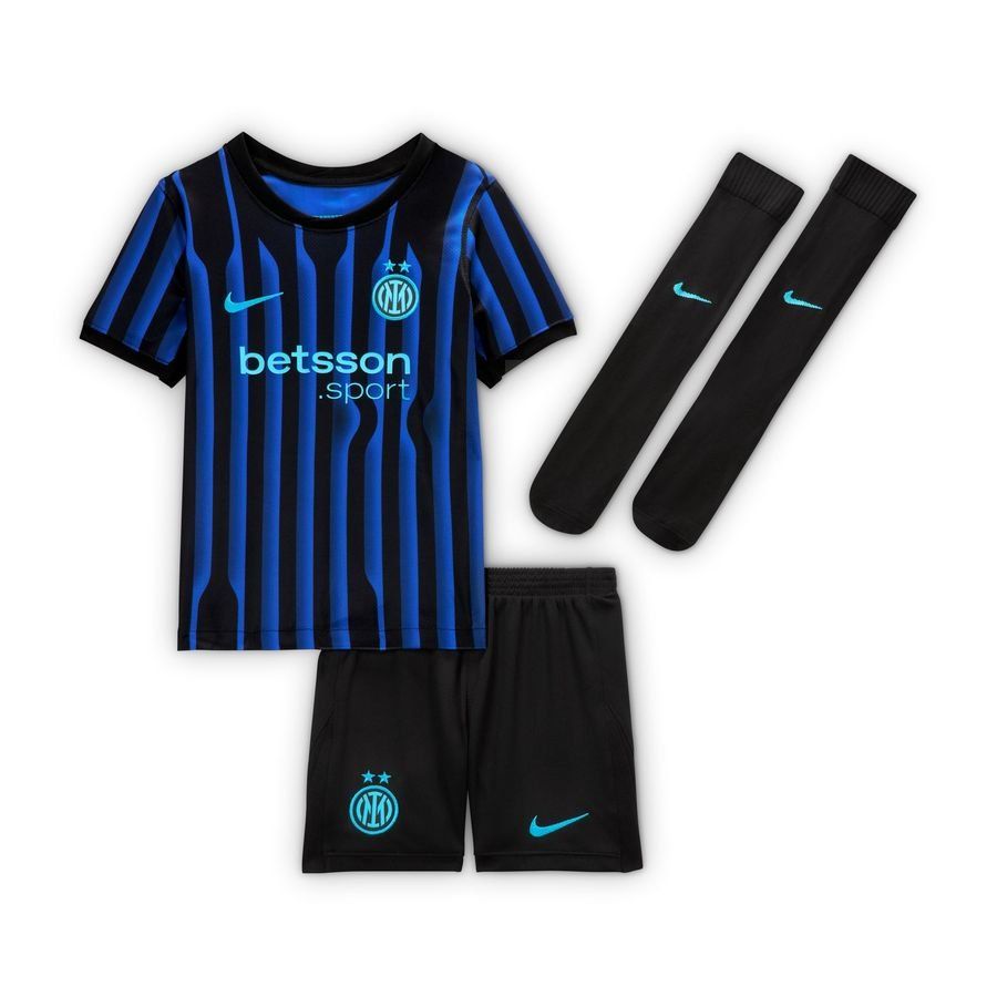 Inter Camisa Primera Equipación 2025/26 Minikit Niños