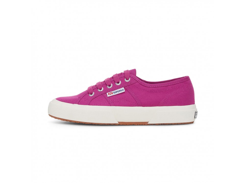 Lona violet purple con cordón 2750COTU de Superga