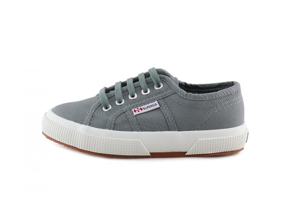 Lona gris sage con cordón JCOT Superga
