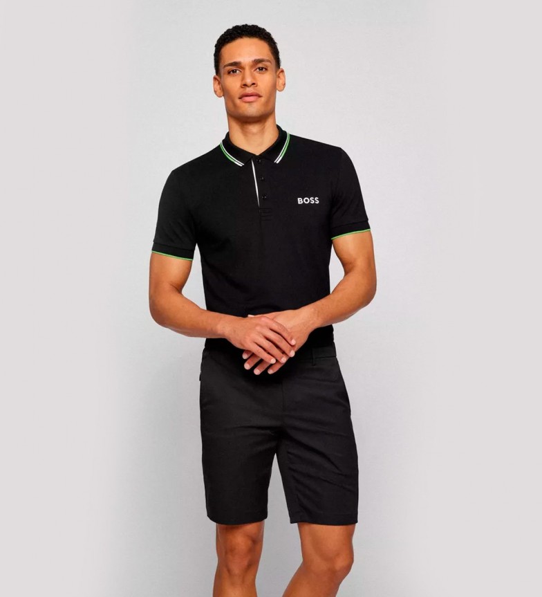 BOSS Polo Paddy Pro negro