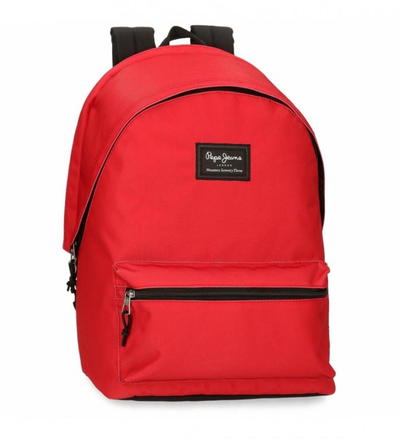 Pepe Jeans Mochila portaordenador Aris Colorful Rojo