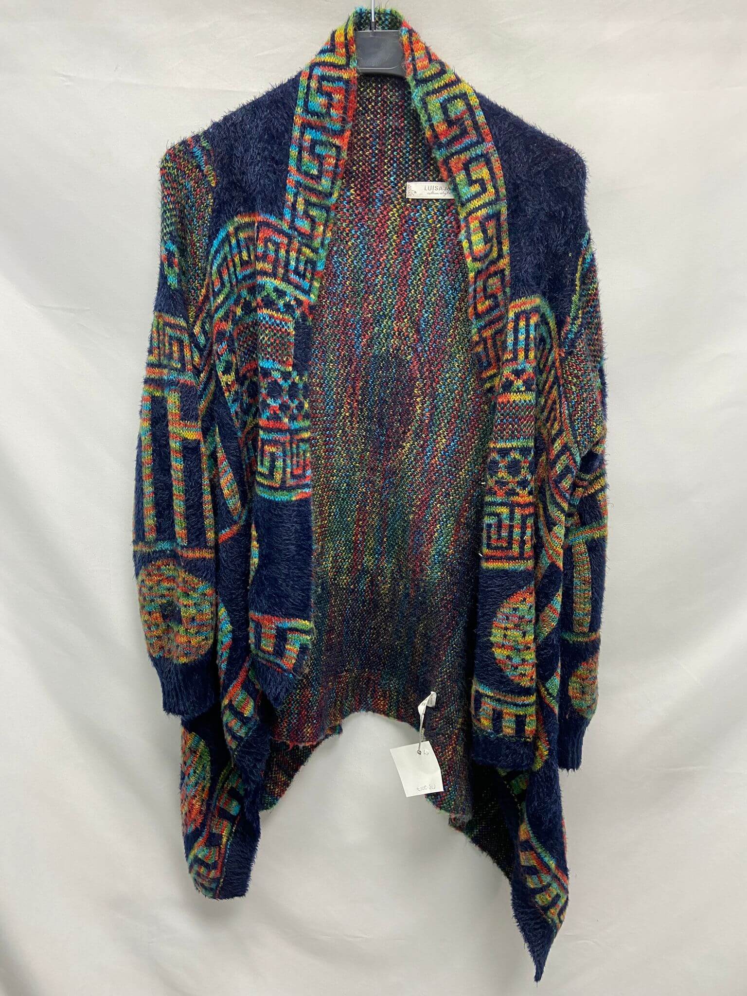 OTRAS. Jersey estilo poncho TU