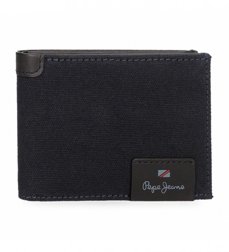 Pepe Jeans Cartera de piel Hilltop Marino