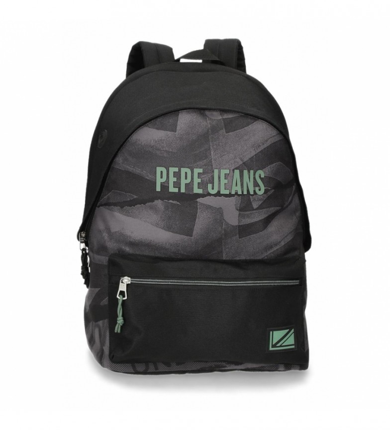 Pepe Jeans Mochila portaordenador Pepe Jeans Davis dos compartimentos negro