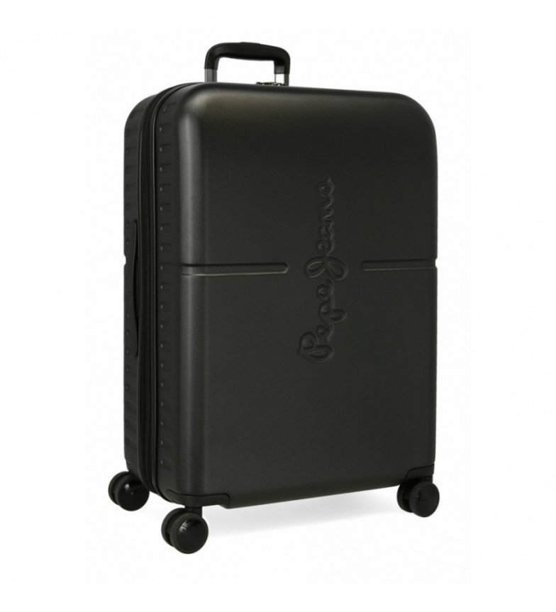 Pepe Jeans Maleta mediana Pepe Jeans Highlight Negra -48x70x28cm-