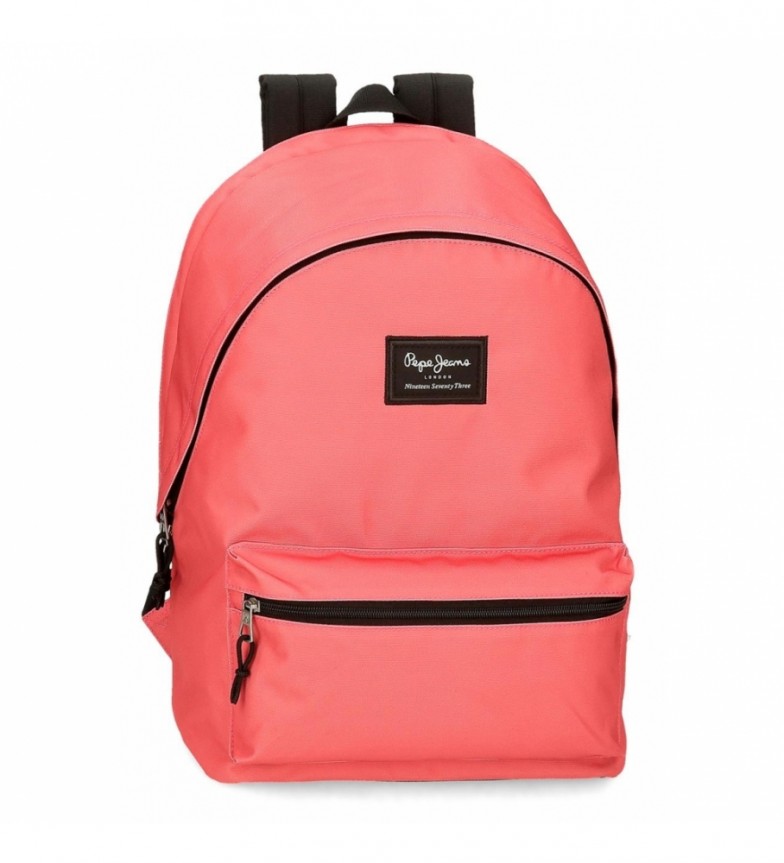 Pepe Jeans Mochila portaordenador dos compartimentos Pepe Jeans Aris Colorful Coral