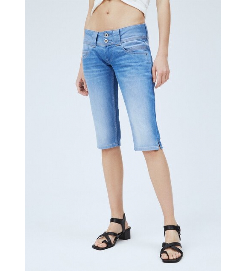 Pepe Jeans Bermudas Denim Venus azul