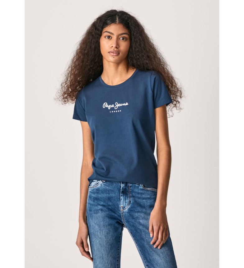 Pepe Jeans Camiseta New Virginia Ss N marino