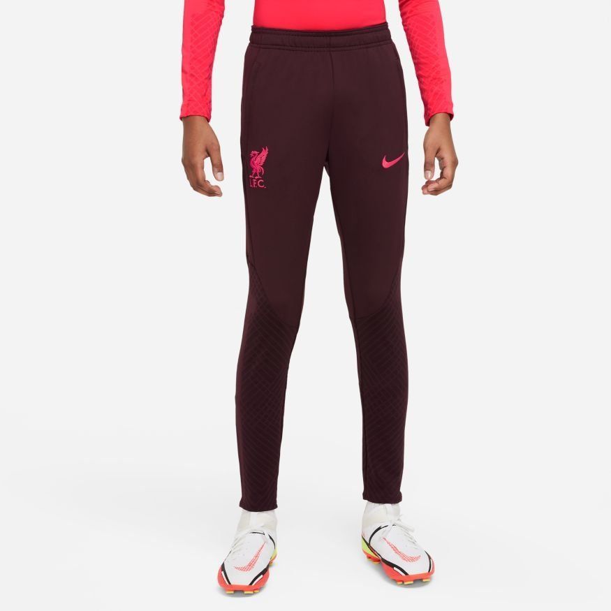 Liverpool Pantalones de entrenamiento Dri-FIT Strike - Borgoña/Sirena roja Niños
