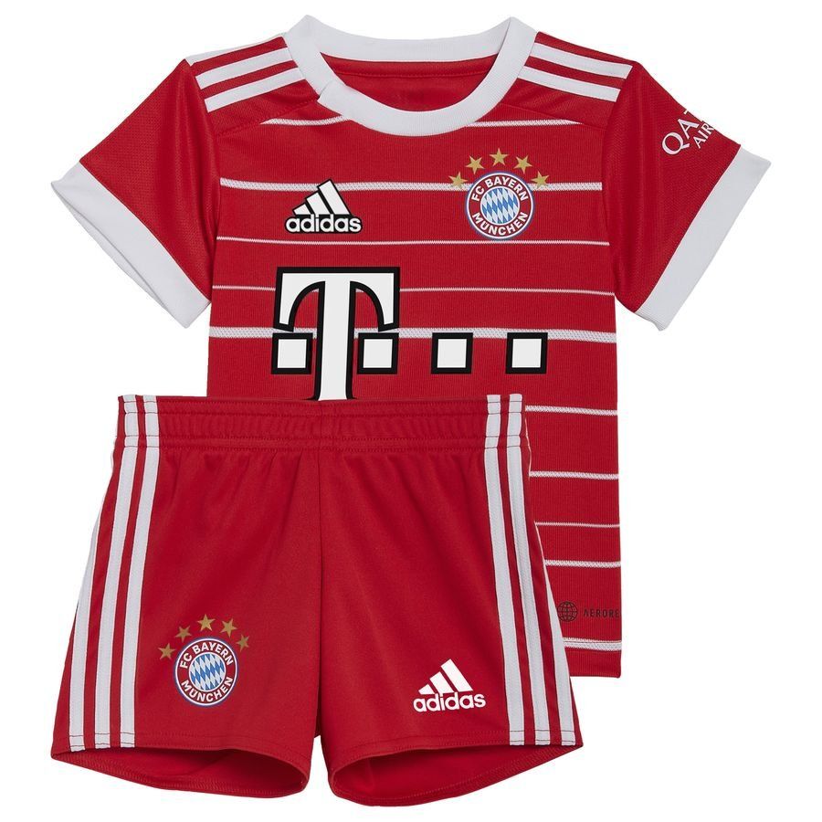 Bayern München Camisa Primera Equipación 2022/23 Kit para bebés Niños
