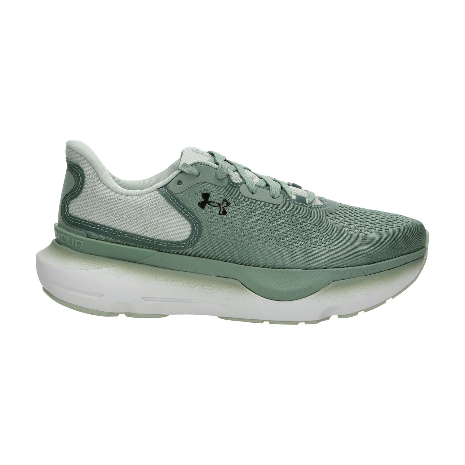 Under Armour Infinite PRO 2 Zapatillas Running Neutras Mujer Silica Green/Hydro Green/Black