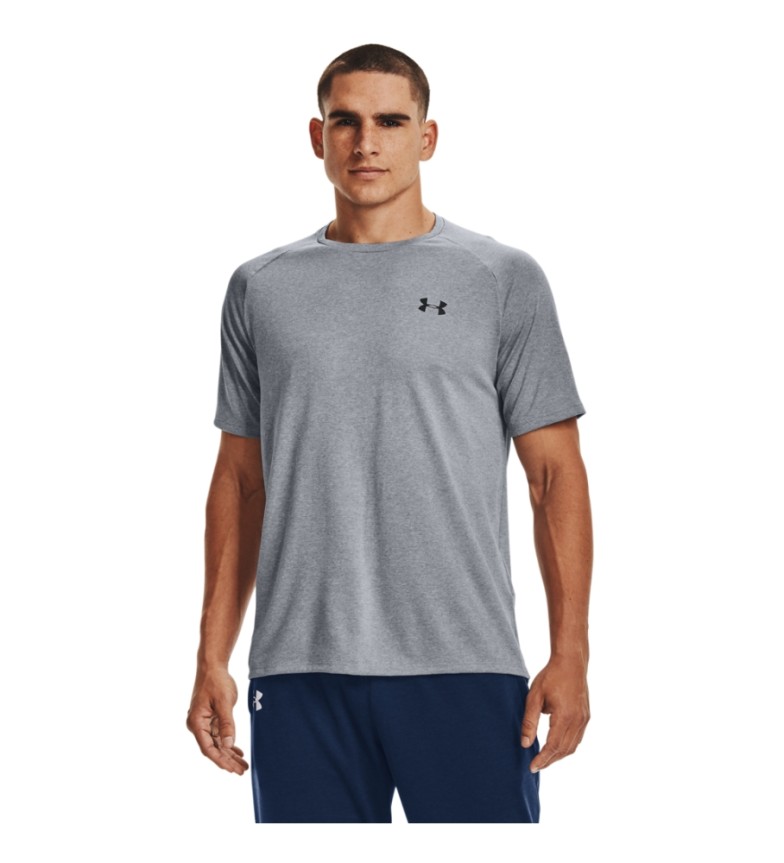 Under Armour Camiseta de manga corta UA Tech 2.0 gris
