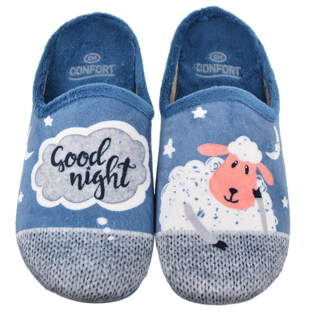 30539 Cmconfort Zapatilla Casa Acolchada Confort Mujer