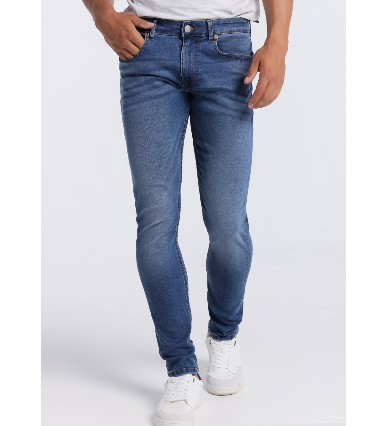 Six Valves Jeans | Caja Media - Super Skinny azul