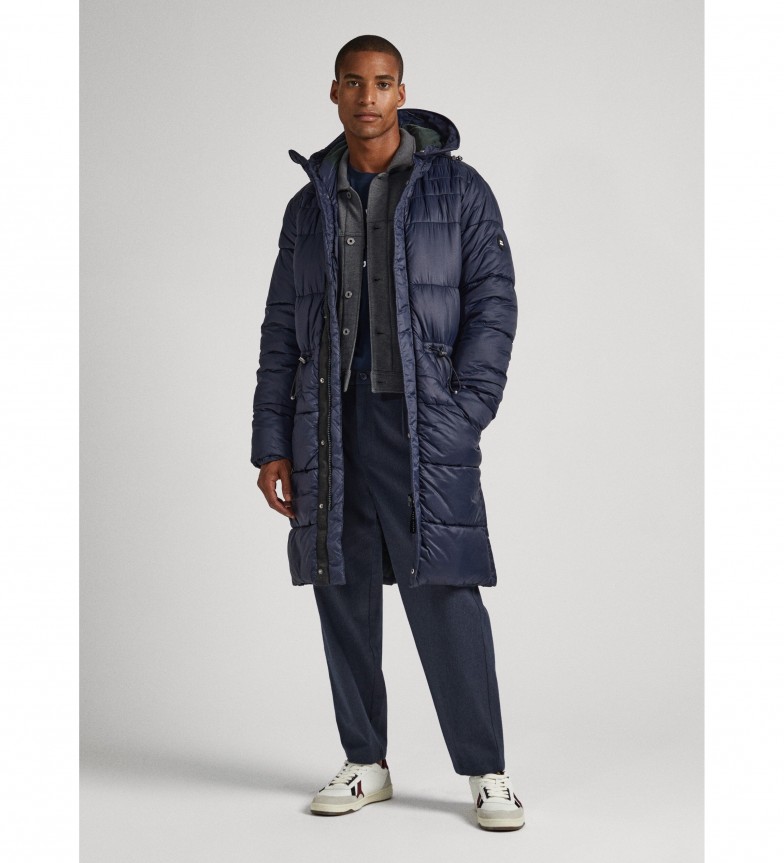 Pepe Jeans Parka Acolchada Blai marino