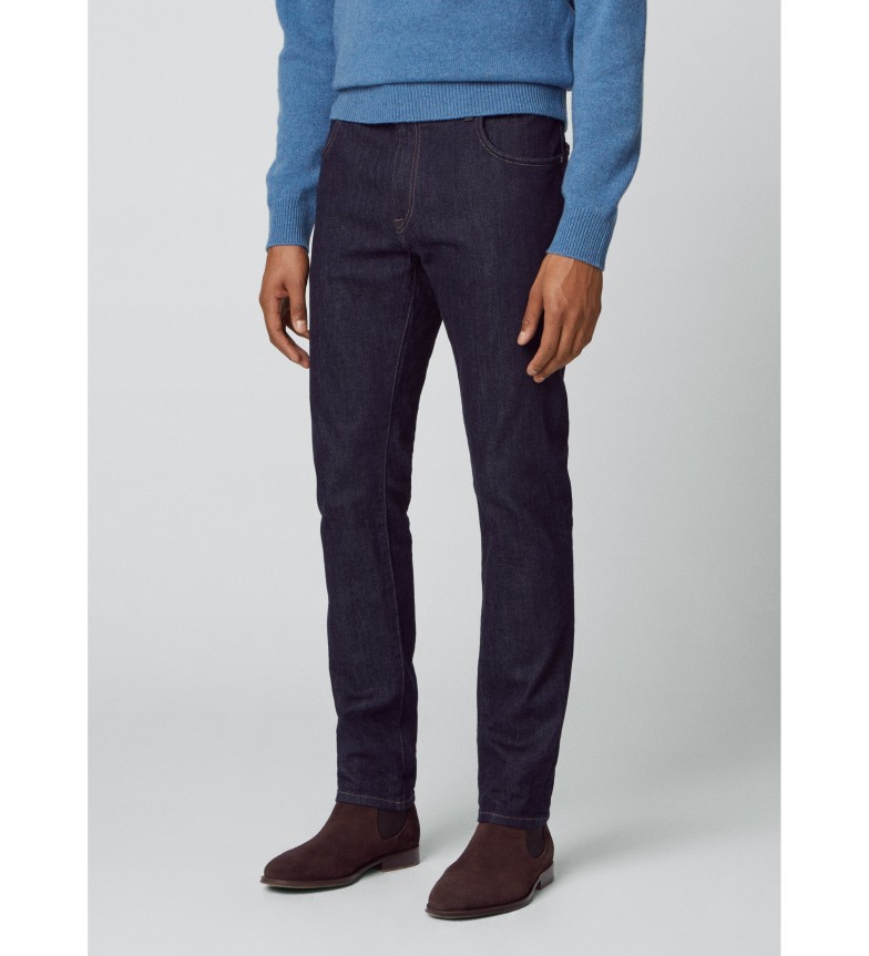Hackett London Jeans Rinse marino