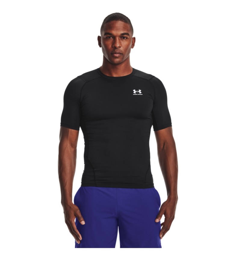Under Armour Camiseta de manga corta HeatGear negro