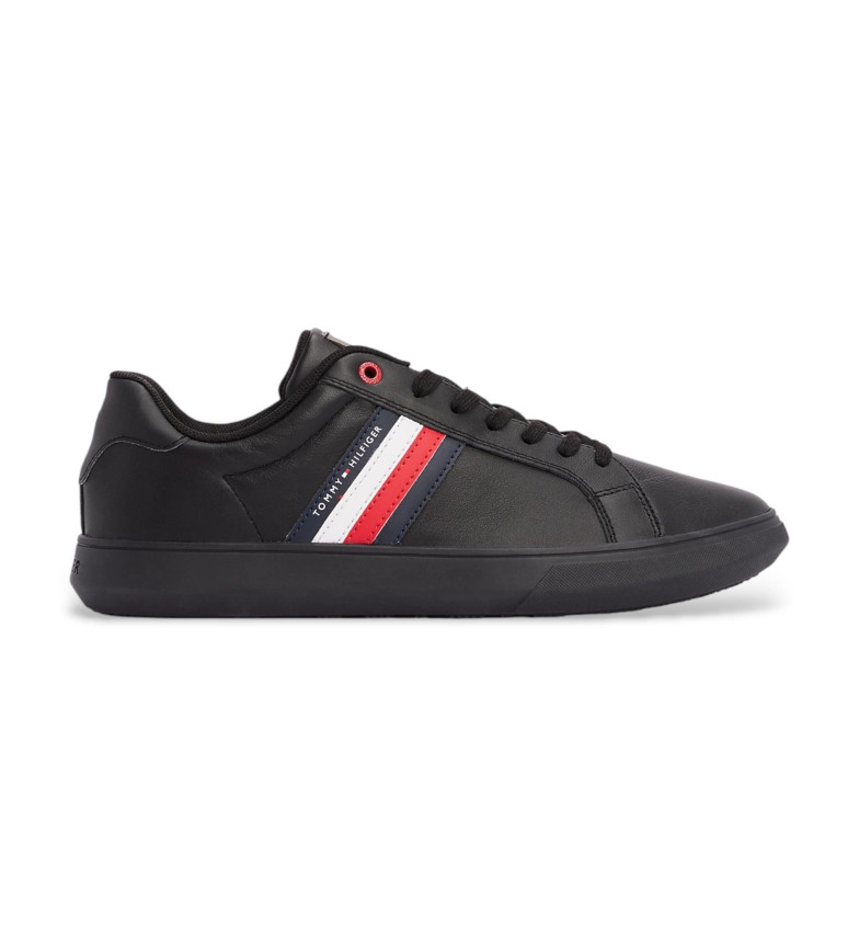 Tommy Hilfiger Zapatillas de Piel Cupsole negro