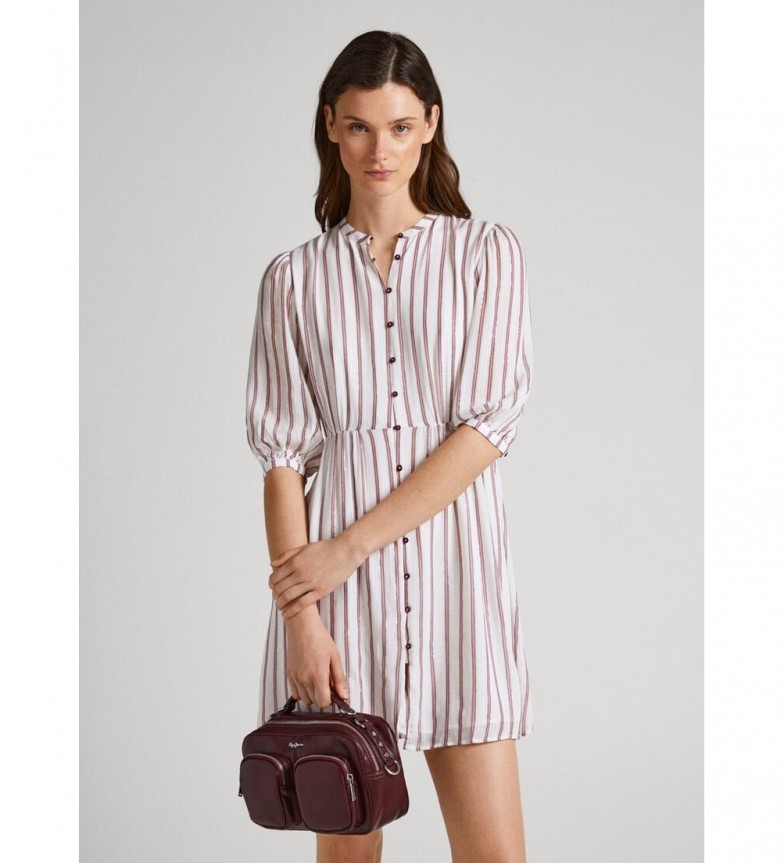 Pepe Jeans Vestido Gabriela blanco