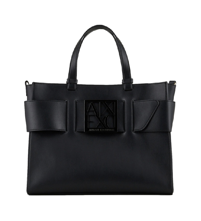 Armani Exchange Bolso Tote negro