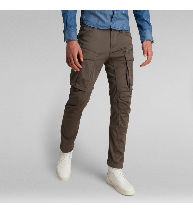 G-Star Pantalón Rovic 3D Regular Tapered marrón