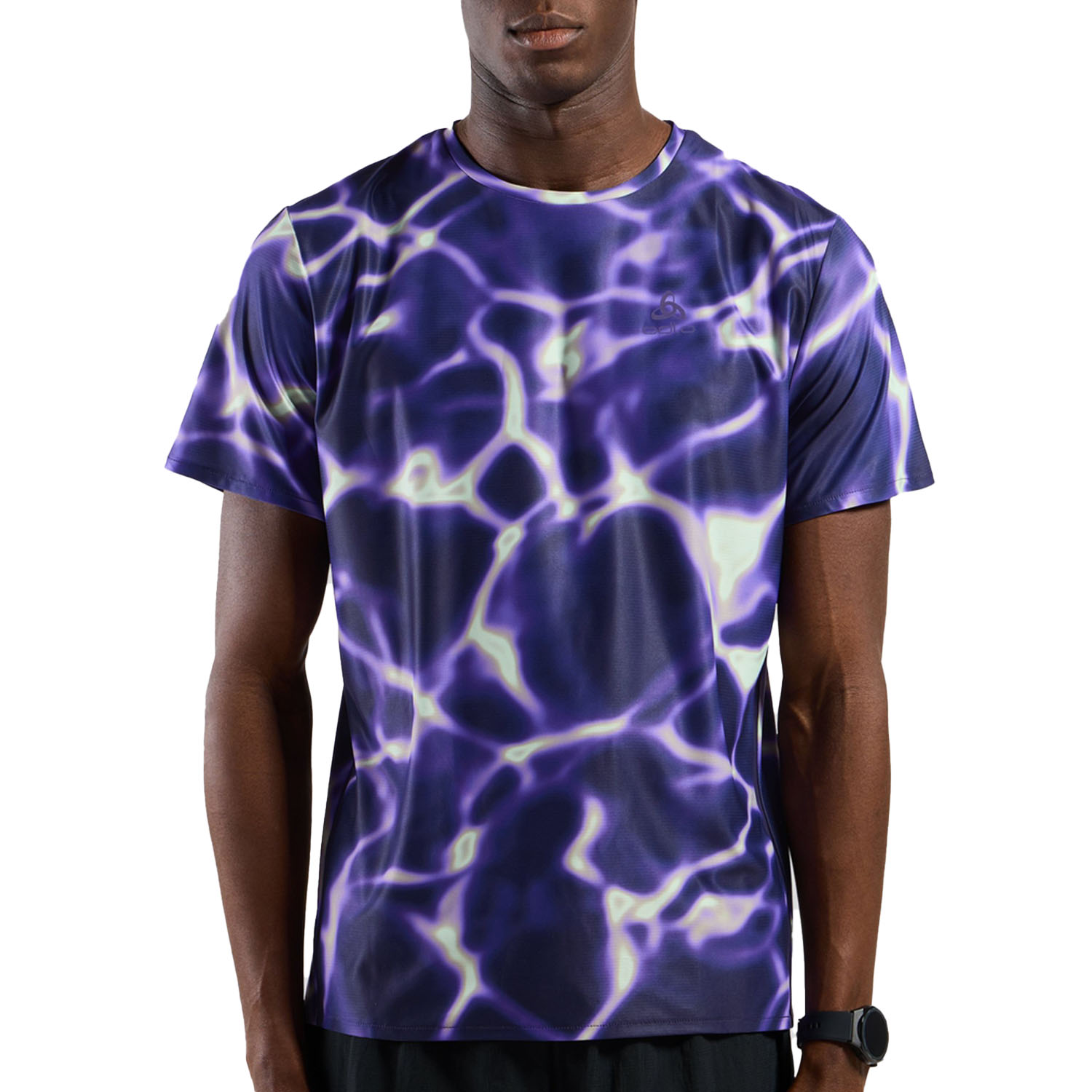 Odlo Zeroweight Chill-Tec Print Camiseta Afterparty