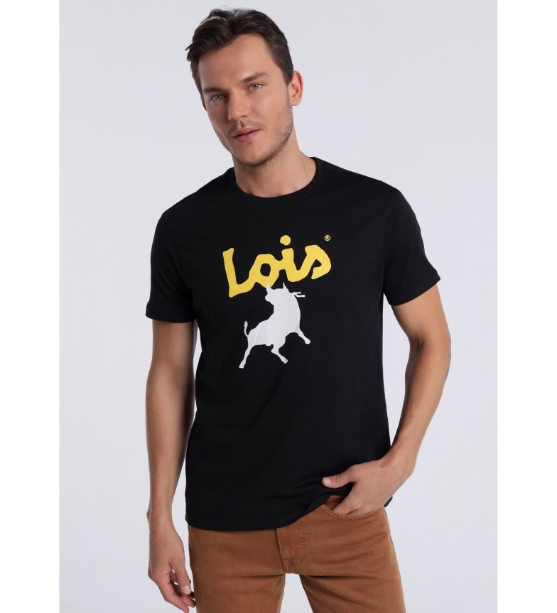 Lois Jeans Camiseta manga corta 131953 Negro