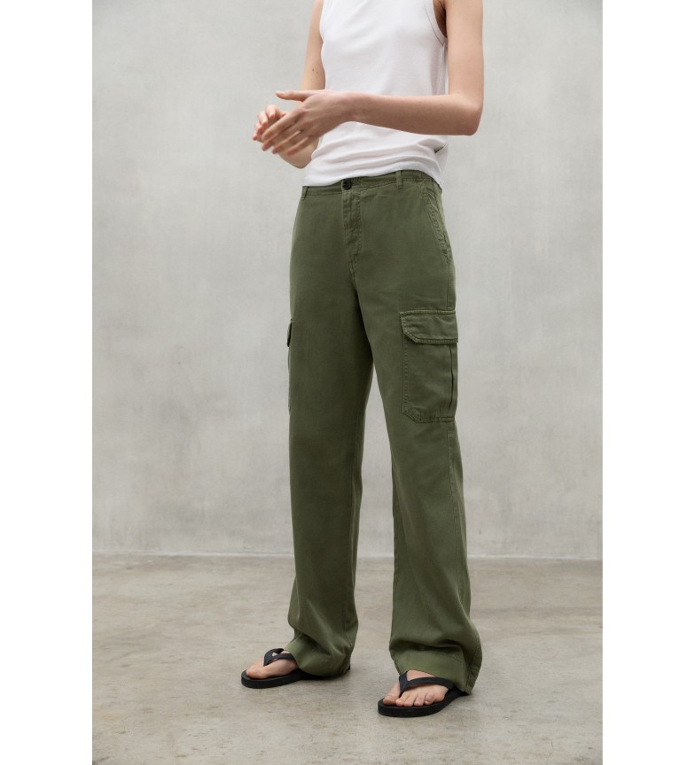 ECOALF Pantalón Mary verde