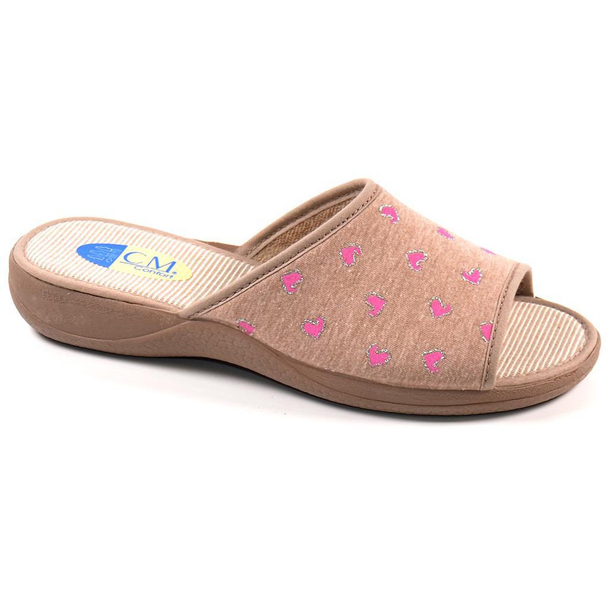 319 Cmconfort Mujer Zapatilla Casa Acolchada Antideslizante