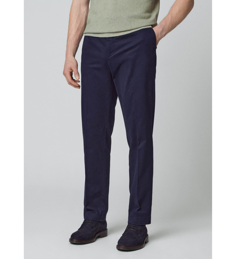 Hackett London Pantalón Sanderson marino
