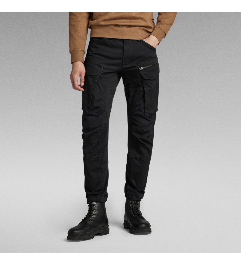 G-Star Pantalón Rovic 3D Regular Tapered negro