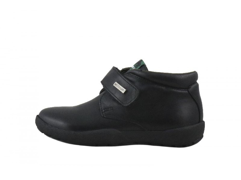 Bota piel azul con velcro waterstop Gorila