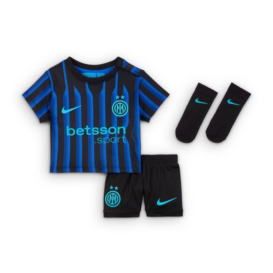 Inter Camisa Primera Equipación 2025/26 Kit para bebés Niños