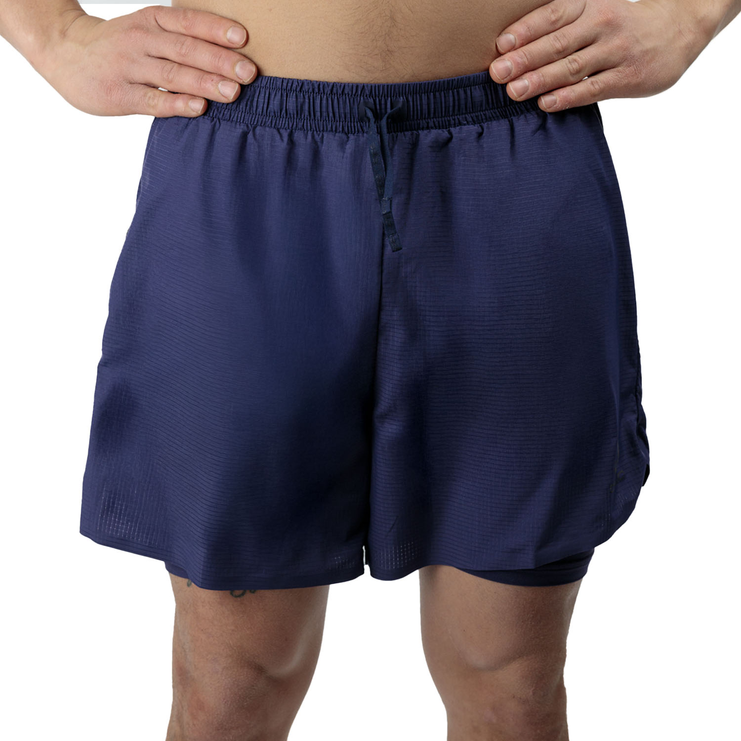 Odlo Zeroweight 2 en 1 5in Shorts Eclipse