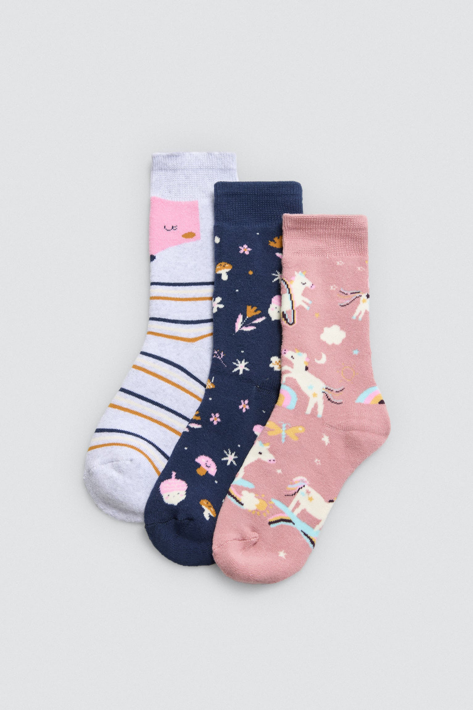 Pack 3 calcetines infantiles térmicos estampados varios
