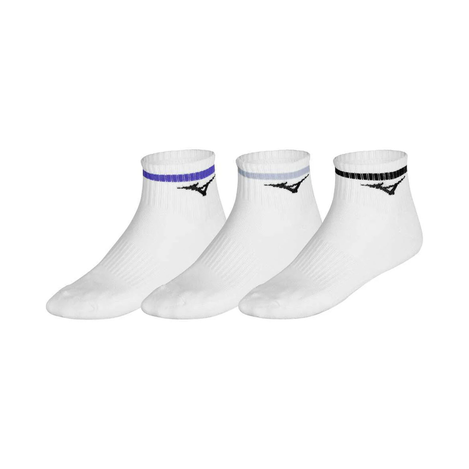Mizuno Line Ankle x 3 Calcetines White/Ether/Bellwether