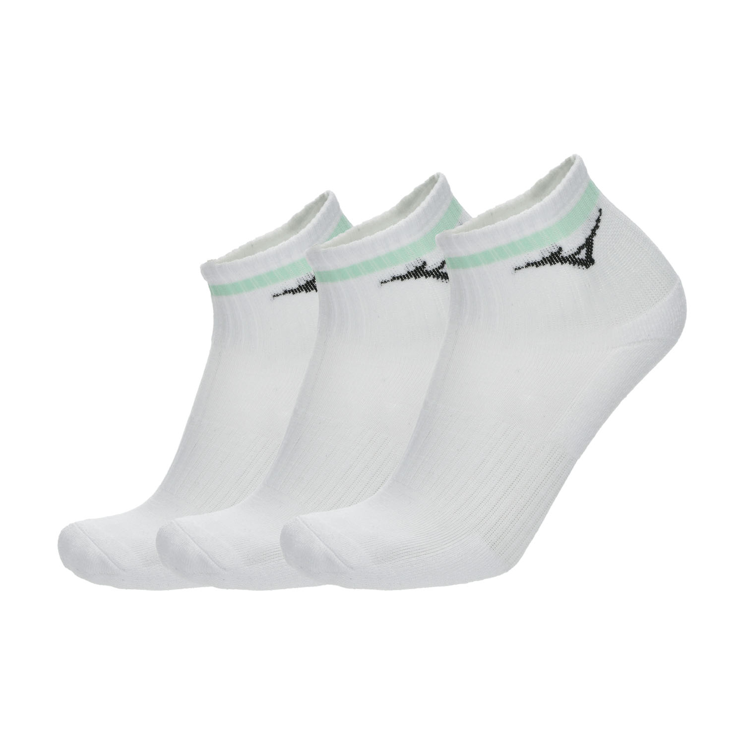 Mizuno Line Ankle x 3 Calcetines White/Bay