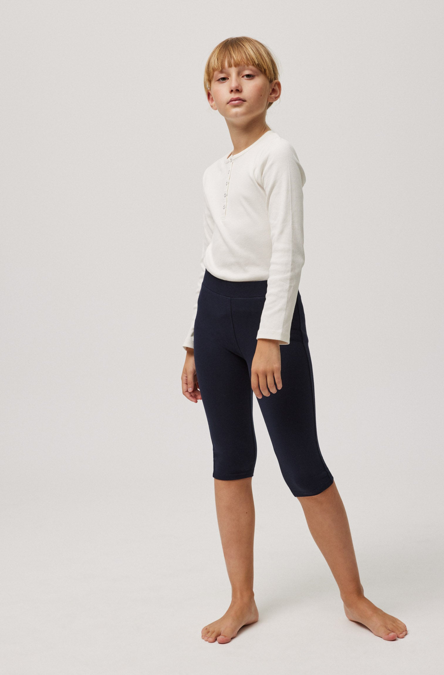 Leggings cortos marino