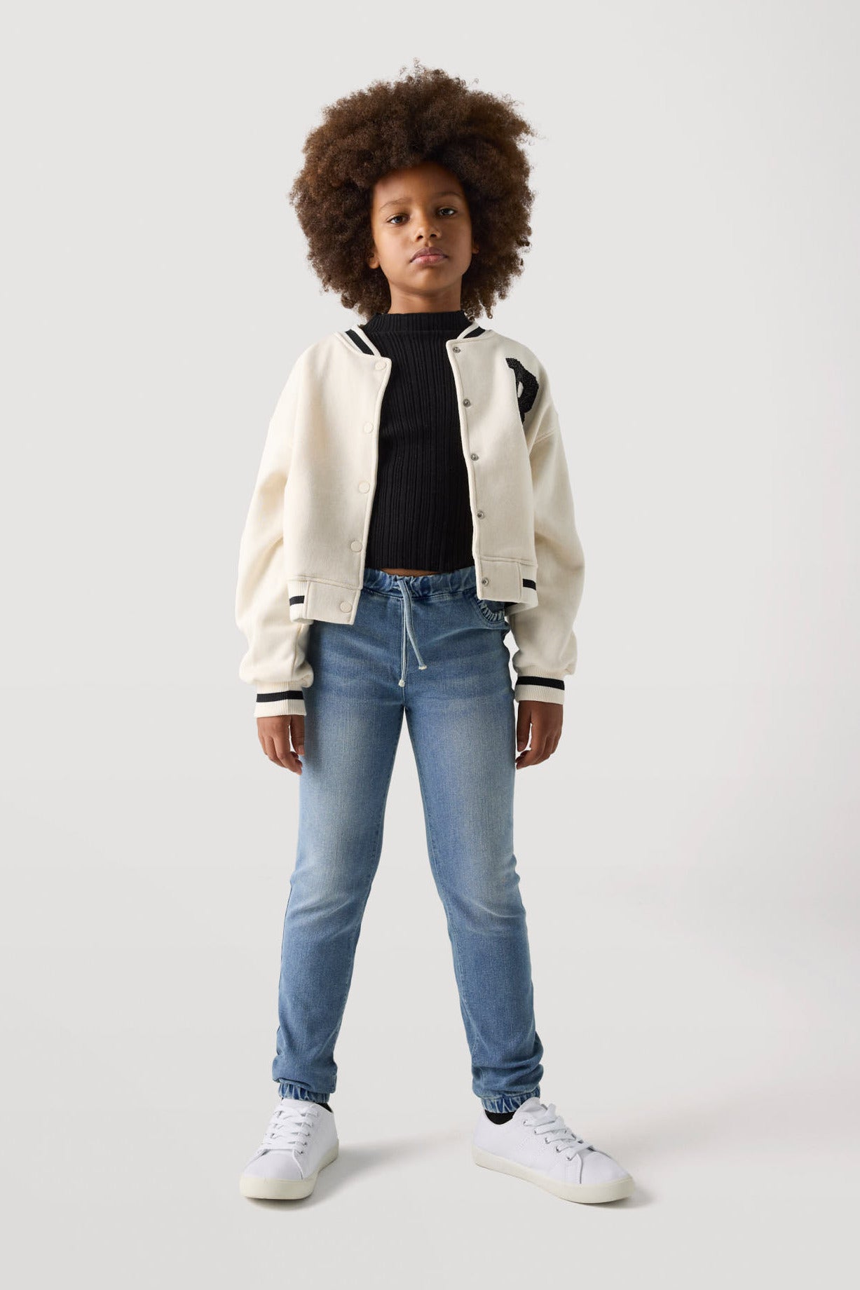 Pantalones vaqueros de niña ajustable