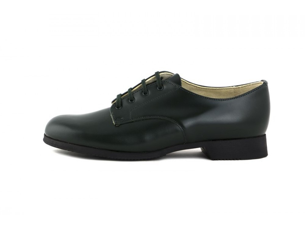 Zapato inglés piel verde Start-Rite
