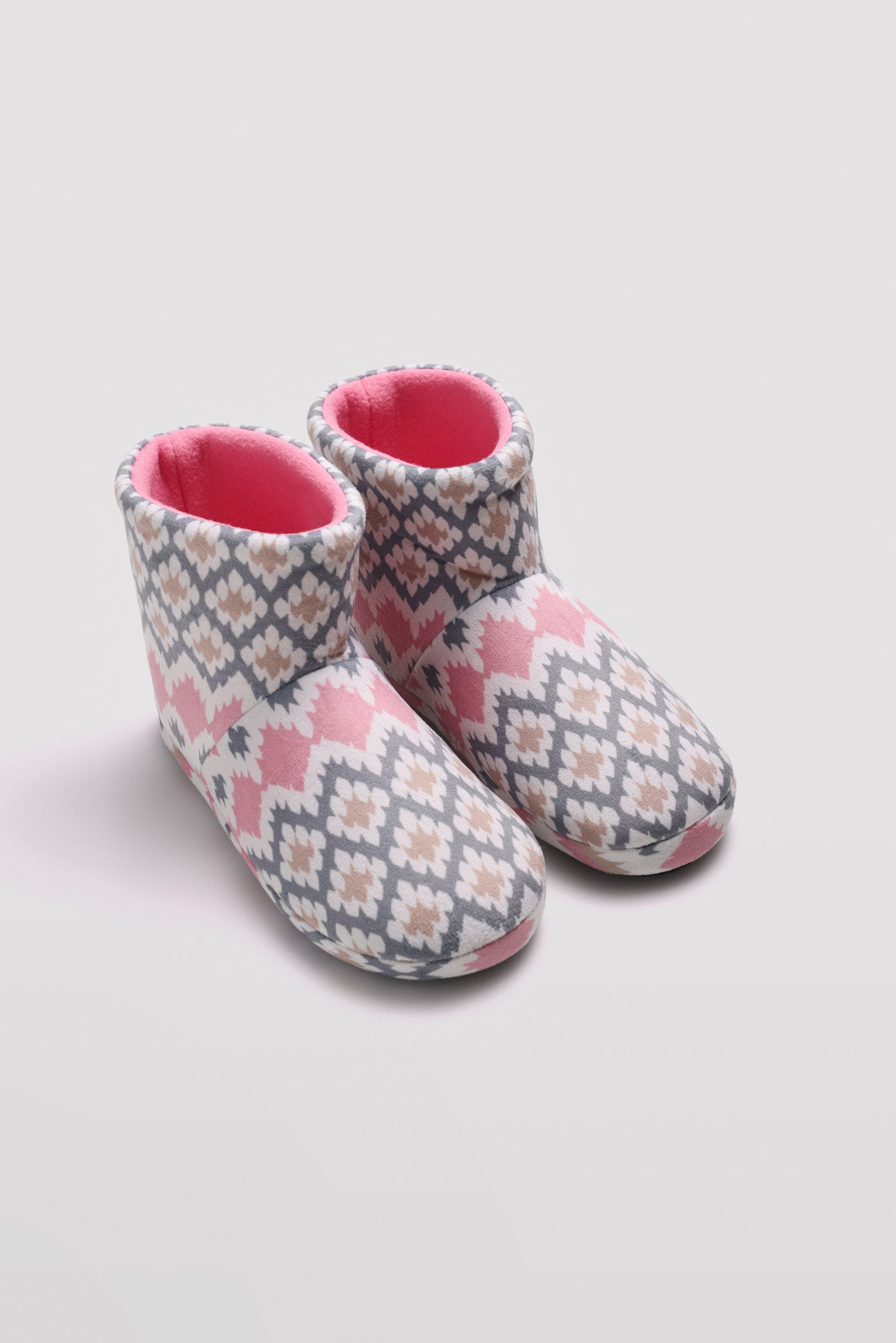 Botas de casa estampado colorido multicolor