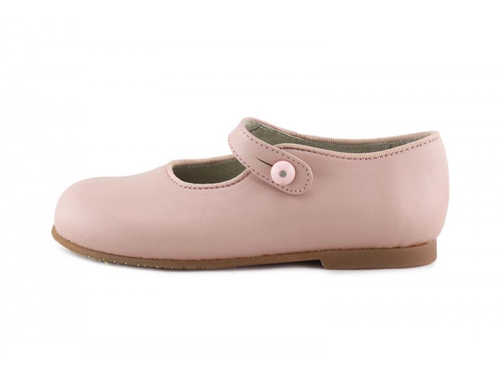 Mercedita piel rosa con botón Jeromín