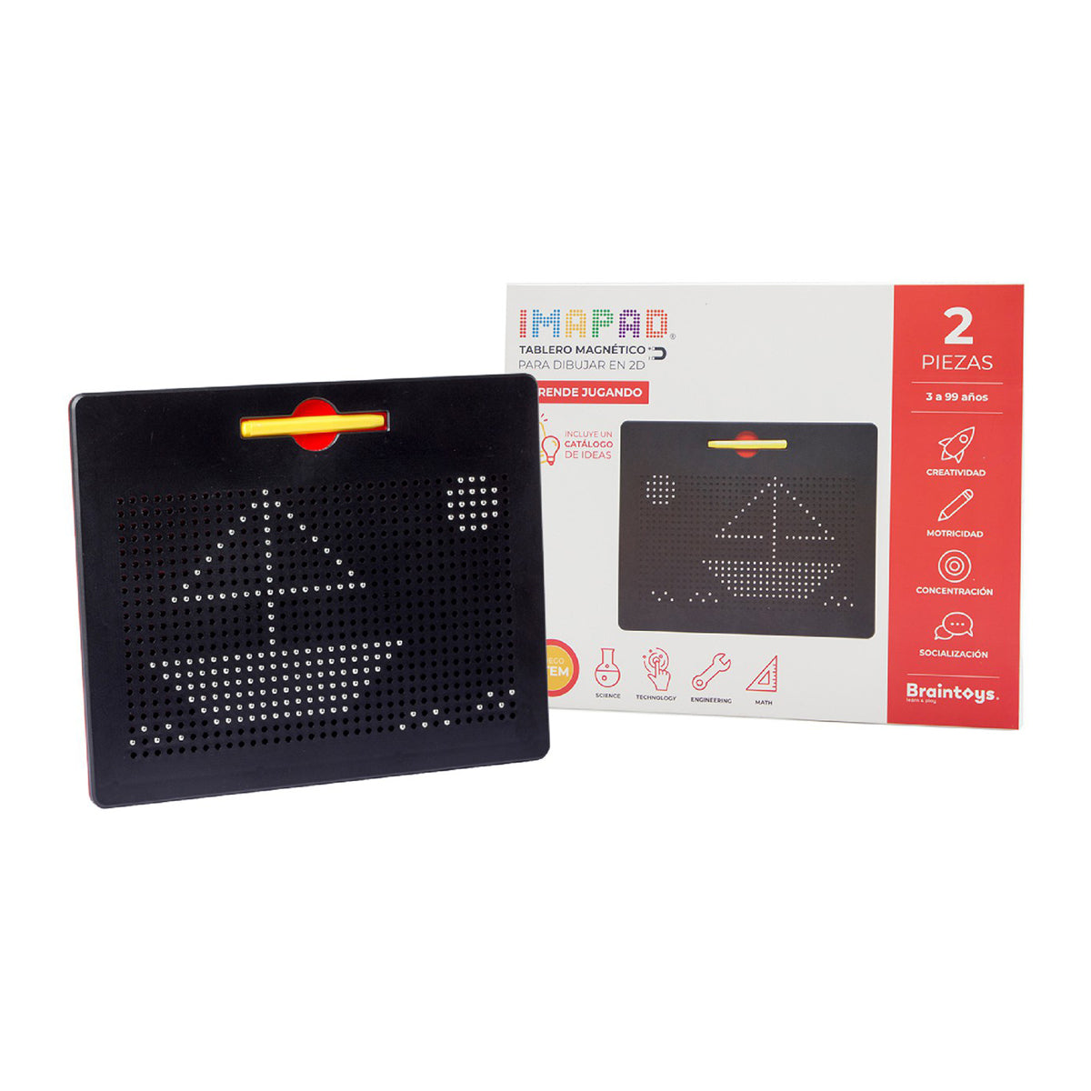 Imapad negro Braintoys