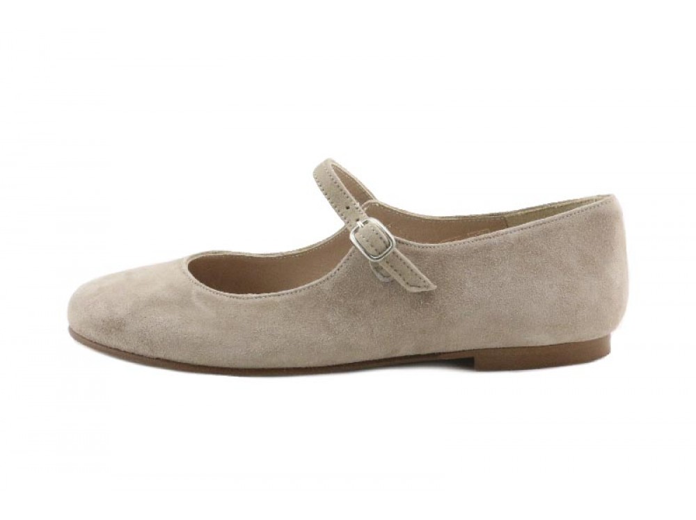 Salon ante taupe con pulsera y hebilla Jeromin