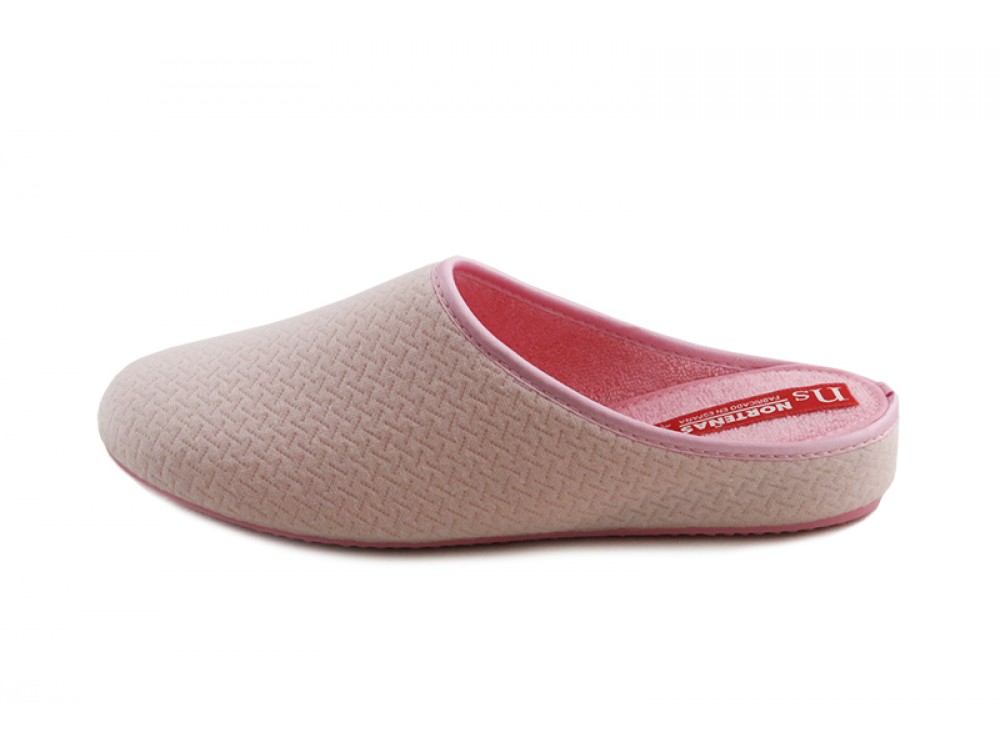 Zapatilla chinela para casa rosa Norteñas