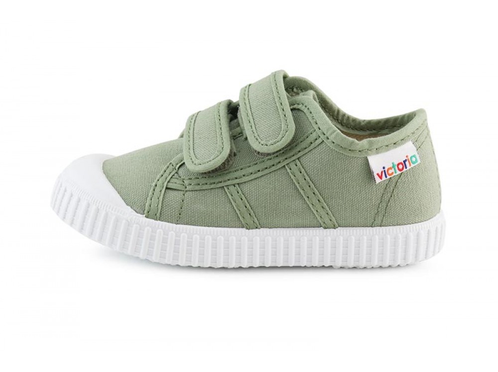Zapatilla lona aloe doble velcro Victoria
