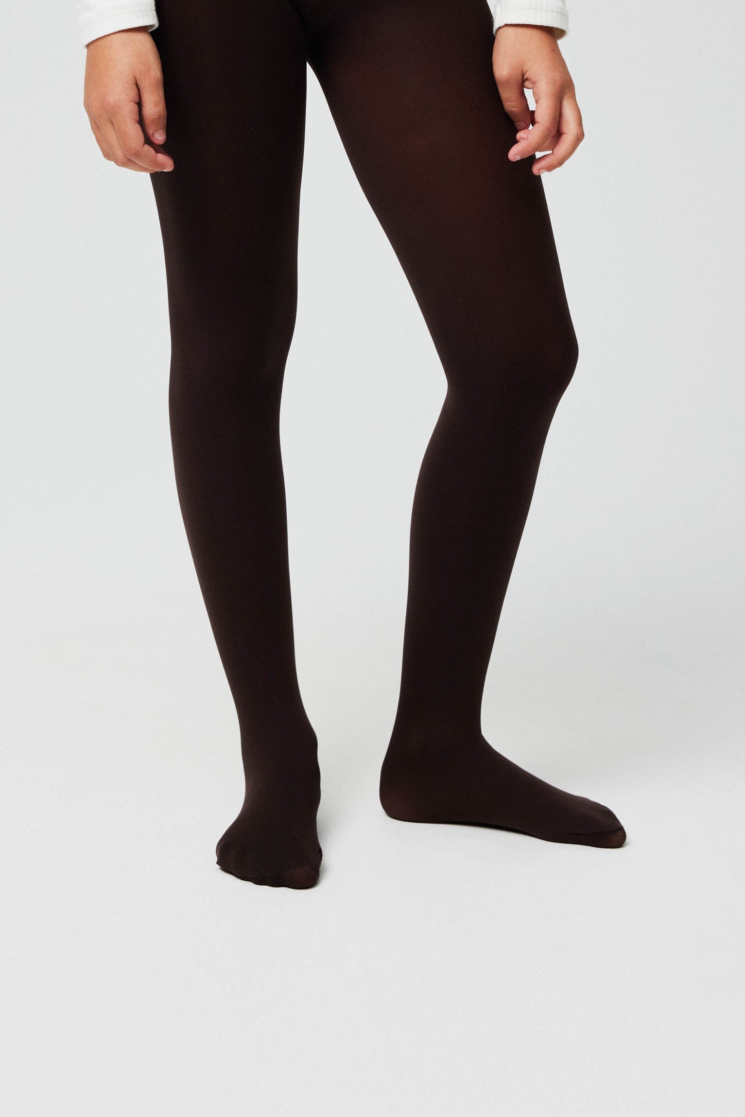 Panty infantil 70 denier marrón