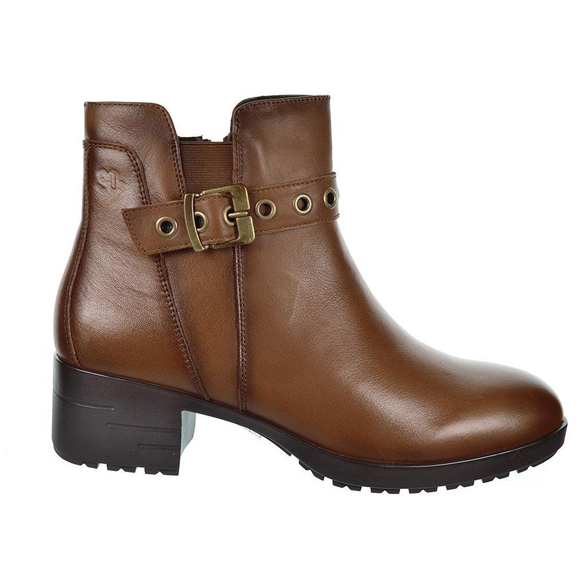 3817 Treintas 30s. Botín Confort Piel Tacon Cremallera Mujer